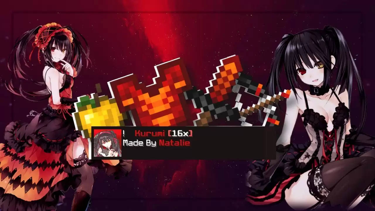 Kurumi texture pack preview